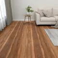 Planches de plancher autoadhésives 55 pcs PVC 5,11 m² Marron