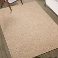 Tapis 200x290 cm aspect jute intérieur et extérieur