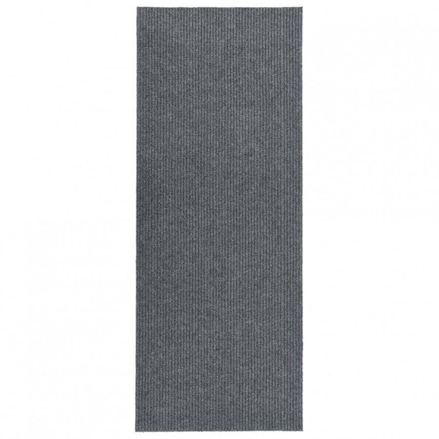 Tapis 100x300 cm Gris