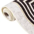 Tapis lavable antidérapant 80x150 cm Beige clair