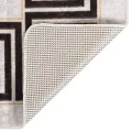 Tapis lavable antidérapant 80x150 cm Beige clair