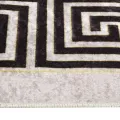 Tapis lavable antidérapant 80x150 cm Beige clair