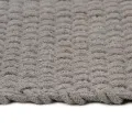 Tapis rectangulaire Gris 160x230 cm Coton