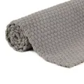 Tapis rectangulaire Gris 160x230 cm Coton