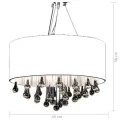 Lustre avec 85 cristaux Blanc