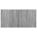 Ensemble de meubles TV 4 pcs Sonoma gris Bois d'ingénierie