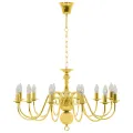 Lustre Doré 12 ampoules E14