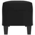 Banc Noir 100x35x41 cm Similicuir