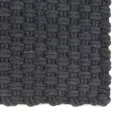 Tapis rectangulaire Anthracite 160x230 cm Coton