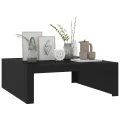 Table basse Noir 100x100x35 cm Aggloméré