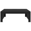 Table basse Noir 100x100x35 cm Aggloméré