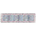 Tapis lavable multicolore 80x300 cm antidérapant