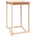 Ensemble de bar 5 pcs Bois de pin massif