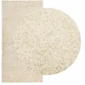 Tapis shaggy PAMPLONA poils longs moderne doré 100x200 cm