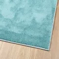 Tapis OVIEDO à poils courts vert 100x200 cm