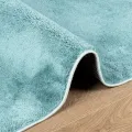 Tapis OVIEDO à poils courts vert 100x200 cm