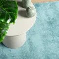 Tapis OVIEDO à poils courts vert 100x200 cm