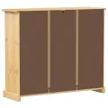 Armoire à chaussures Corona 99x32x85 cm bois de pin massif