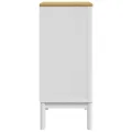 Commode FLORO blanc bois de pin massif