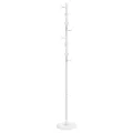 Porte-manteau blanc 176 cm fer enduit de poudre