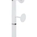 Porte-manteau blanc 176 cm fer enduit de poudre