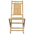 Chaises pliables de jardin lot de 2 46x66x99 cm bambou