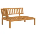 Salon palette de jardin 4 pcs bois d'acacia massif