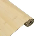 Tapis rectangulaire naturel clair 70x100 cm bambou
