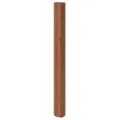 Tapis rectangulaire marron 60x300 cm bambou