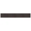 Tapis rectangulaire marron foncé 70x500 cm bambou