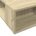 Cadre de lit chêne sonoma 120x200 cm bois d'ingénierie