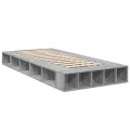Cadre de lit sonoma gris 90x200 cm bois d'ingénierie