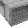 Cadre de lit sonoma gris 90x200 cm bois d'ingénierie
