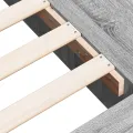 Cadre de lit sonoma gris 90x200 cm bois d'ingénierie
