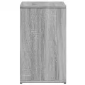 Tables d'appoint 2 pcs sonoma gris 50x30x50cm bois d'ingénierie