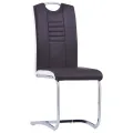 Ensemble de salle à manger 7 pcs Similicuir Marron