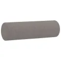 Canapé 2 places avec oreillers décoratifs taupe 140 cm tissu