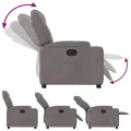Fauteuil inclinable Taupe Tissu