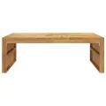 Table basse 110x60x38 cm bois de teck solide