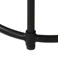Tables gigognes 3 pcs bois de manguier massif brut