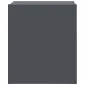 Tables de chevet 2 pcs anthracite 34,5x39x44 cm acier