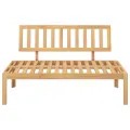 Canapé central palette de jardin bois massif d'acacia