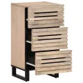 Buffet 40x34x75 cm bois massif de manguier