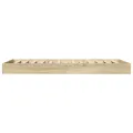 Cadre de lit sans matelas chêne sonoma 75x190 cm