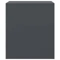 Tables de chevet 2 pcs anthracite 34,5x39x44 cm acier