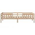 Cadre de lit sans matelas 90x190 cm bois de pin massif