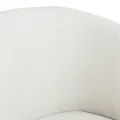 Fauteuil blanc similicuir