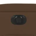 Fauteuil inclinable électrique Marron Tissu