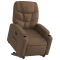 Fauteuil inclinable Marron Tissu