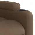 Fauteuil inclinable Marron Tissu